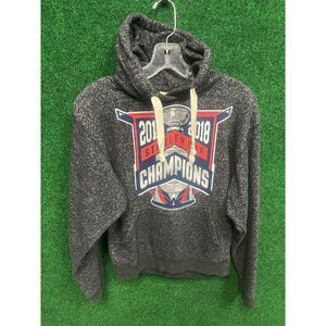 2017 Washington Capitals Stanley Cup Champs Gray Hoodie Sweatshirt Sz Small